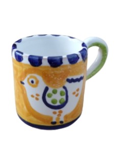Ceramic espresso cup Bird