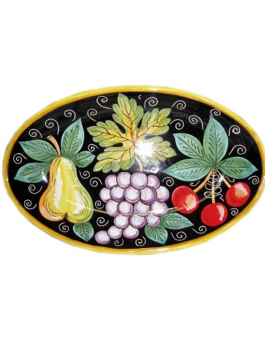 Frutta fondo nero