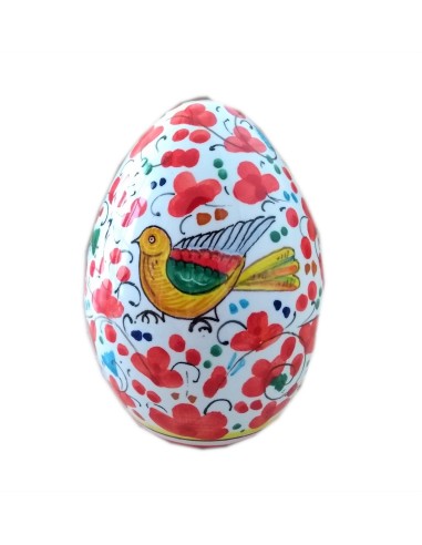 Ovetto pasquale Arabesco rosso