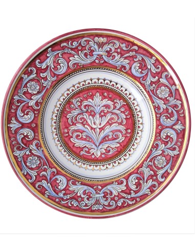 Deruta Rosso e Oro Tondo