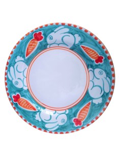 Ceramic plate Rabbit Positano