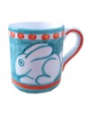 Ceramic mug Rabbit Positano