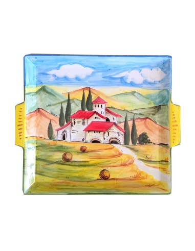 Vassoio quadrato Paesaggio