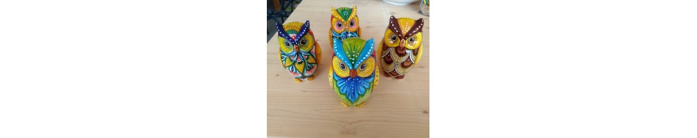 Ceramic ornamental animals